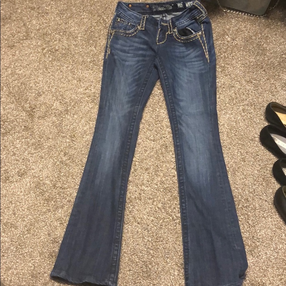 Size 24 bootcut miss me jeans